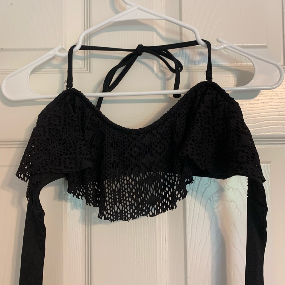 Laser Cut Flutter Bikini Top